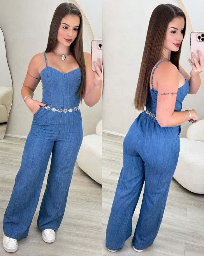MACACÃO JEANS