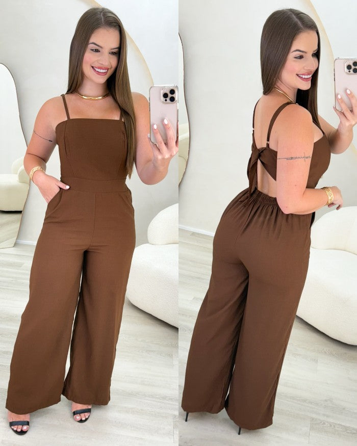 MACACÃO ELISE MARROM